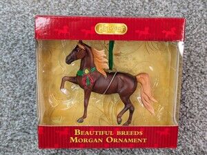Breyer Beautiful Breeds Morgan Ornament 2017 Christmas Holiday NIB
